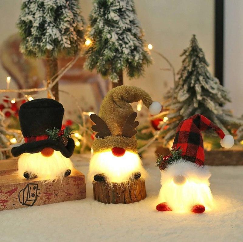 Cartoon Light-Up Christmas Tree Pendant – Holiday Decoration - ClubOn