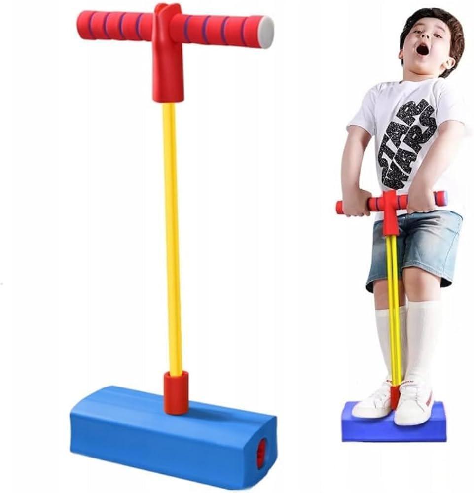 Frog Jump Pole Toy for Kids – Fun Indoor & Outdoor Sports Game - ClubOn