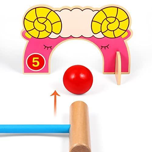 Kids’ Croquet Game - Lawn Gateball Interactive Toy Set - ClubOn