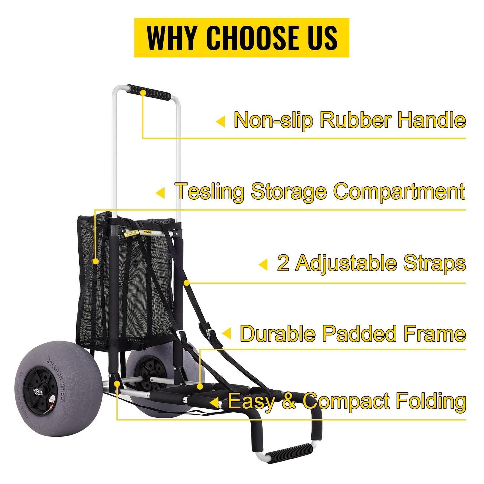 SKYSHALO Beach Cart Beach Wagon – 23