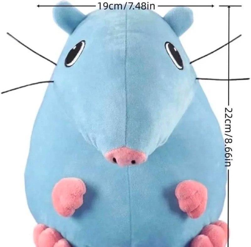 New Pizza Tower Stupid Rat Plush – Pizza Tower Mouse Plush Toy - ClubOn