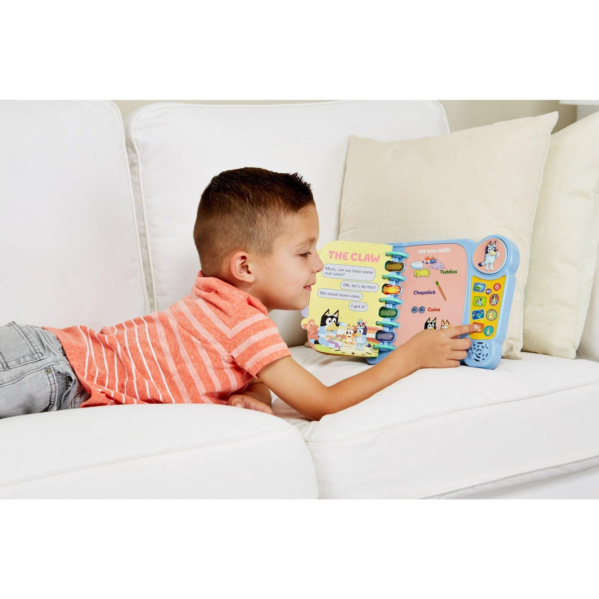 VTech Bluey Bluey's Book of Games, Alphabet Toys for Baby & Toddler Learning - ClubOn