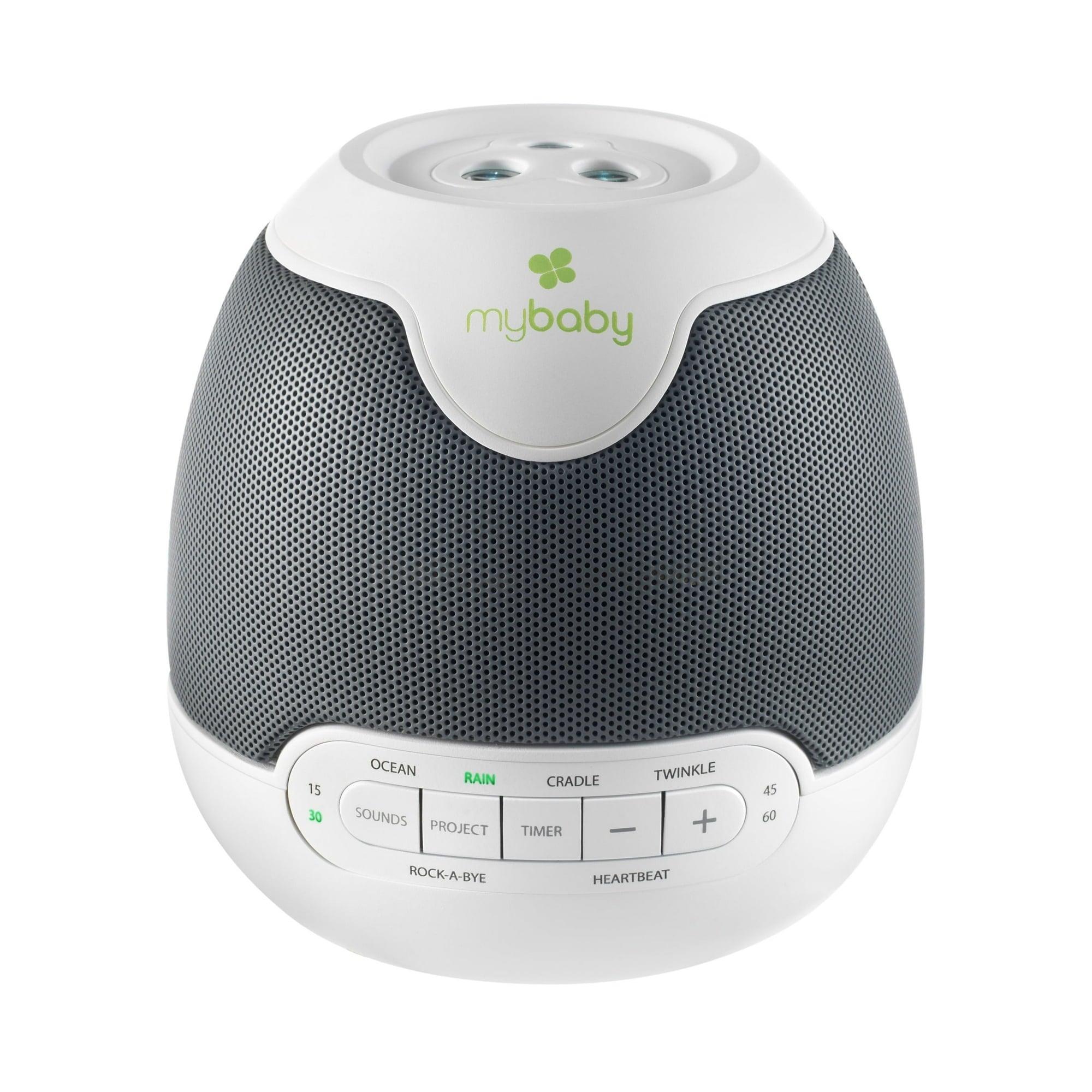 Homedics My Baby Lullaby Sound Spa Sound Machine and White Noise Machine – 6 Sounds, Lullabies, Projection, Auto-Off - ClubOn