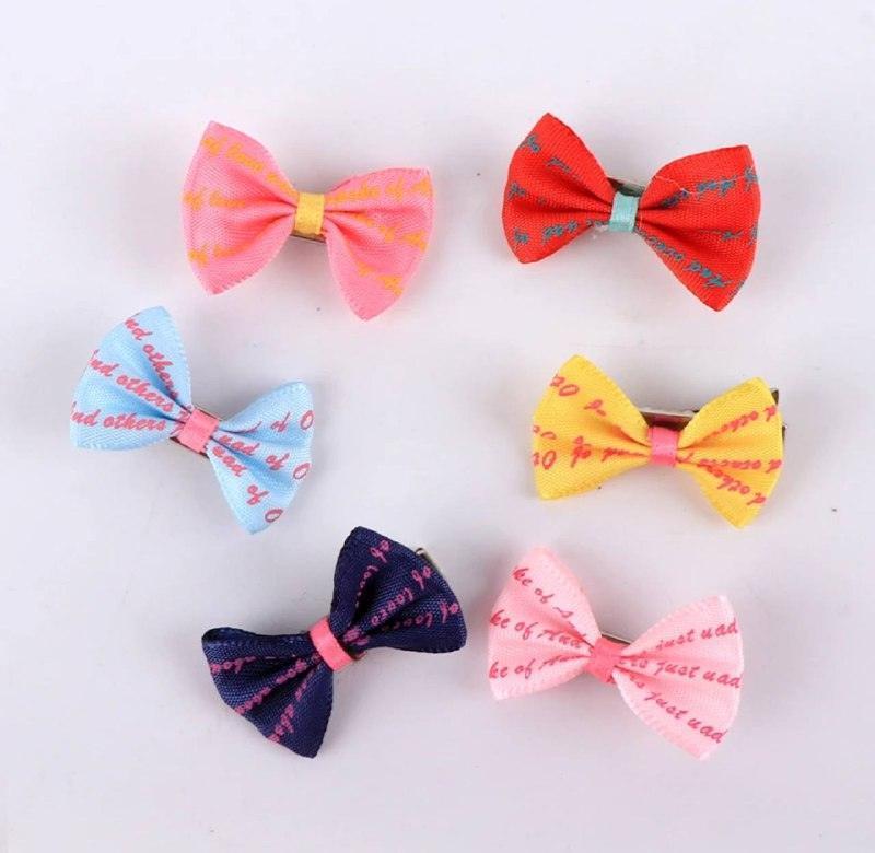 Colorful Cartoon Pet Hair Bows & Clips - ClubOn