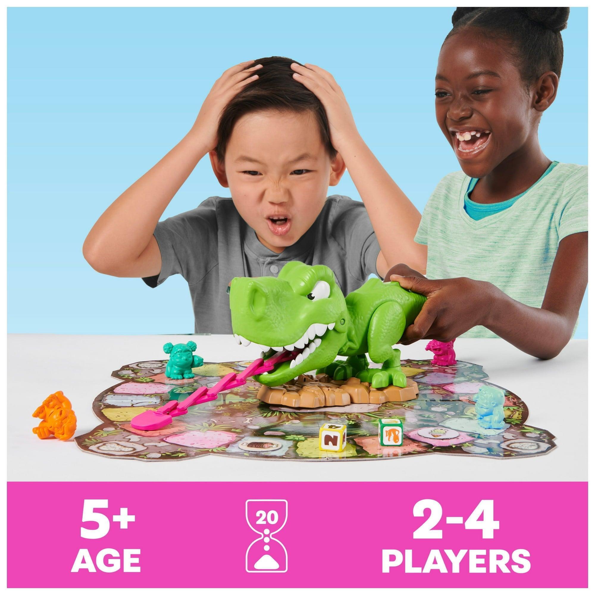 Spin Master Games Snack-O-Saurus Rex – Interactive Dinosaur Board Game for Kids Ages 5 & Up - ClubOn