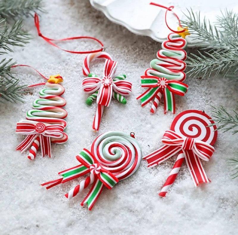 Christmas Tree Candy Ornaments – Festive Party Decorations & Hangings - ClubOn