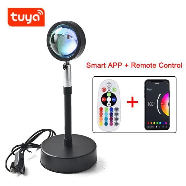 RGB Bluetooth Sunset Lamp Projector - ClubOn