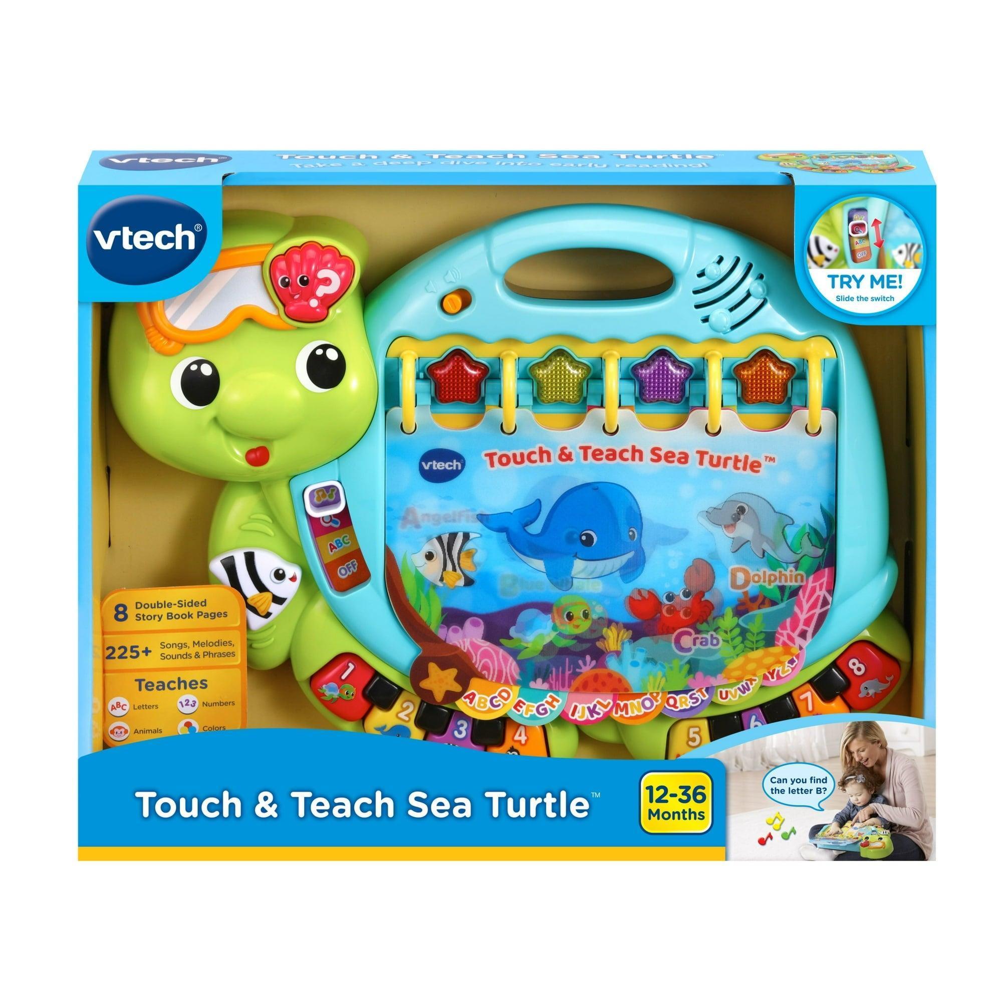 VTech Touch & Teach Sea Turtle™ Alphabet Toy, Baby & Toddler Educational Toy - ClubOn