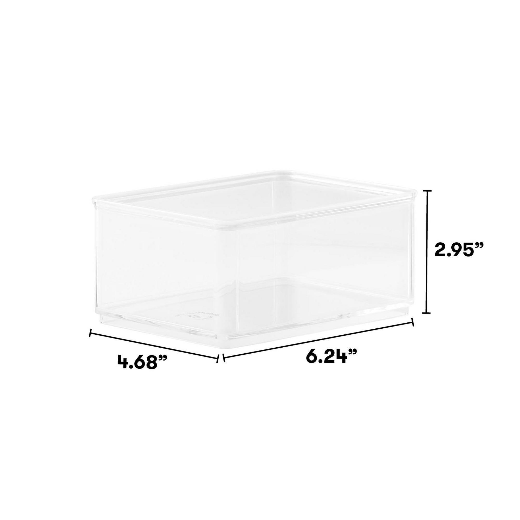 The Home Edit 8-Piece Multipurpose Edit, Plastic Storage Organizing System, Clear - ClubOn