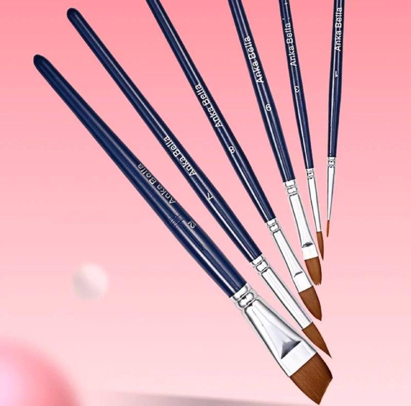 Professional Children's Face Painting Brushes – Hook Line & Petal Brush Set - ClubOn