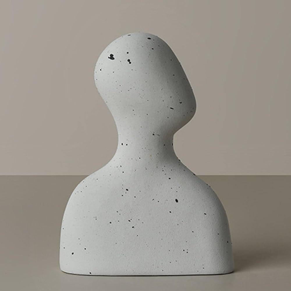 Nordic Art Ceramic Figure - Elegant Home & Office Decor - ClubOn