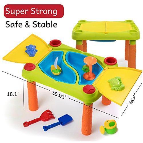 Sand & Water Table - Aquatic Arena Sandbox Activity Play Set - ClubOn