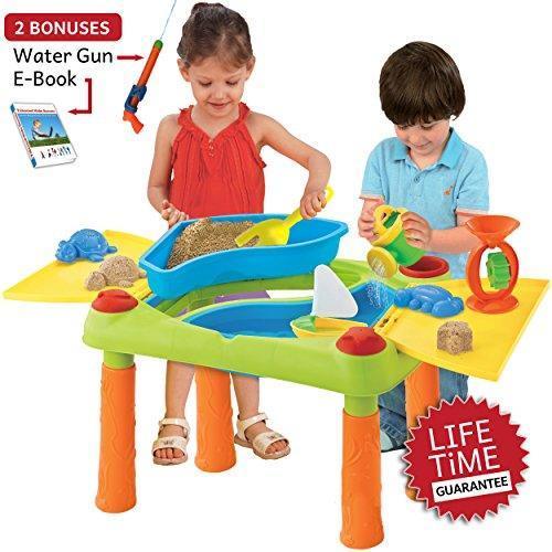 Sand & Water Table - Aquatic Arena Sandbox Activity Play Set - ClubOn