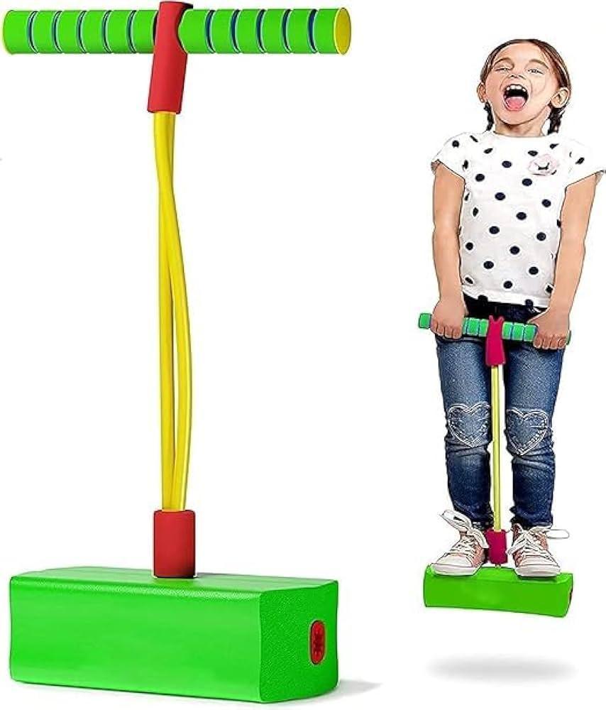 Frog Jump Pole Toy for Kids – Fun Indoor & Outdoor Sports Game - ClubOn