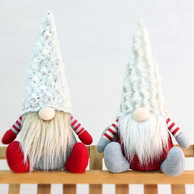 Christmas Faceless Midget Doll Tree Ornaments – Festive Holiday Decor - ClubOn