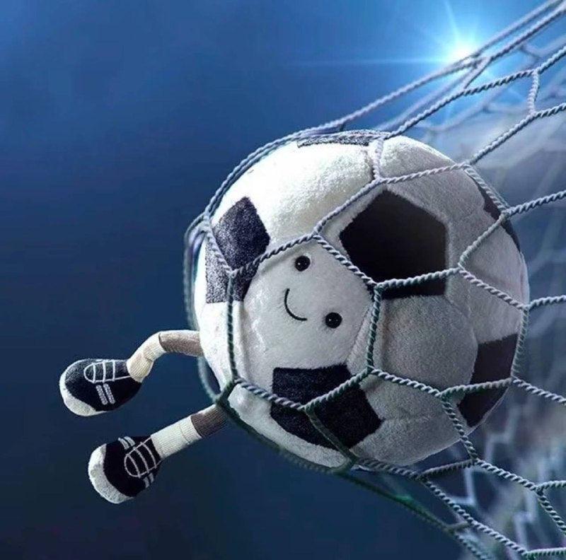 Football Plushie Toy - Basketball Pillow Cute Soft Kids Toy - ClubOn