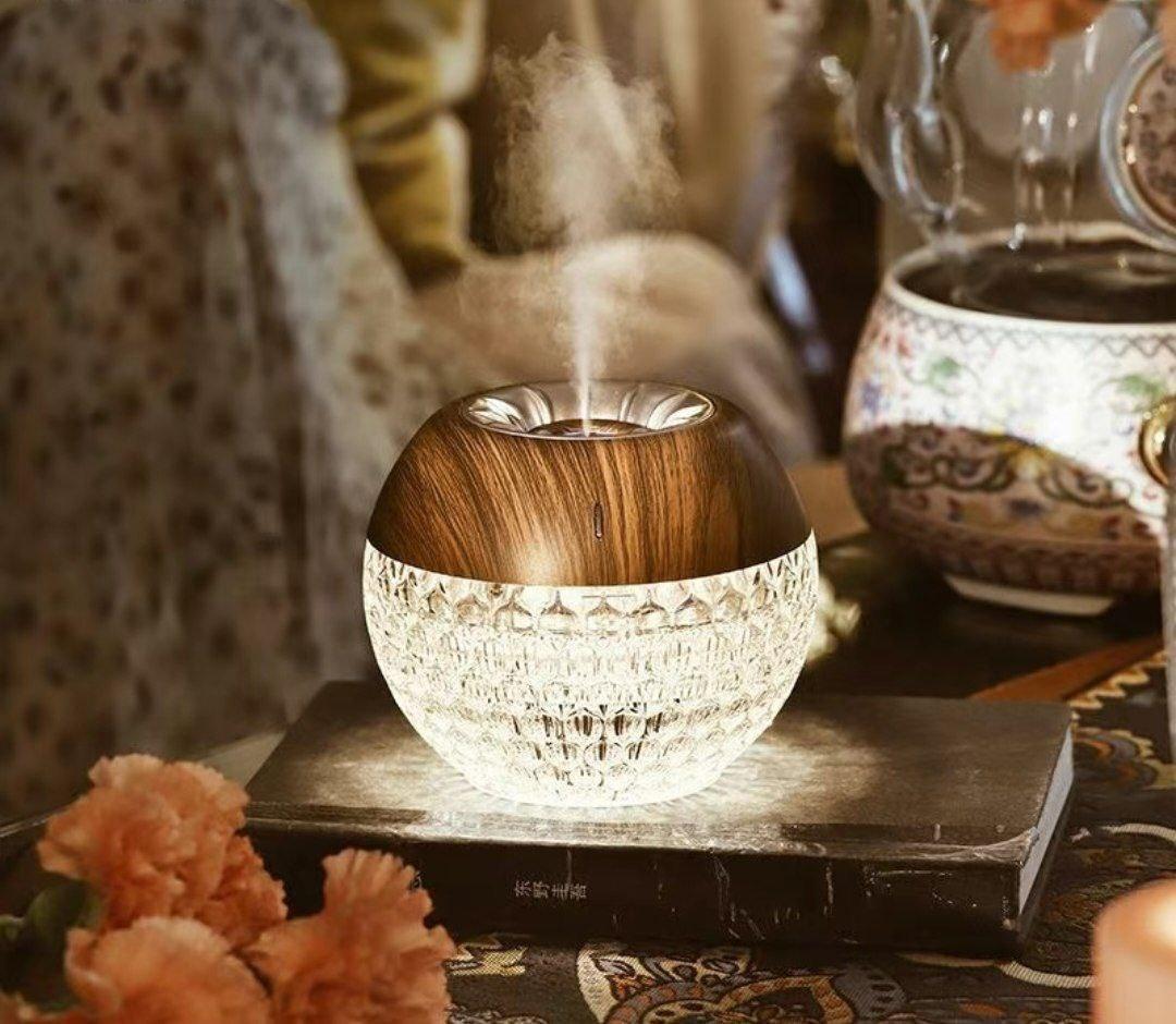 Osgona Crystal Table Lamp & Humidifier – Decorative Aromatherapy Gift - ClubOn