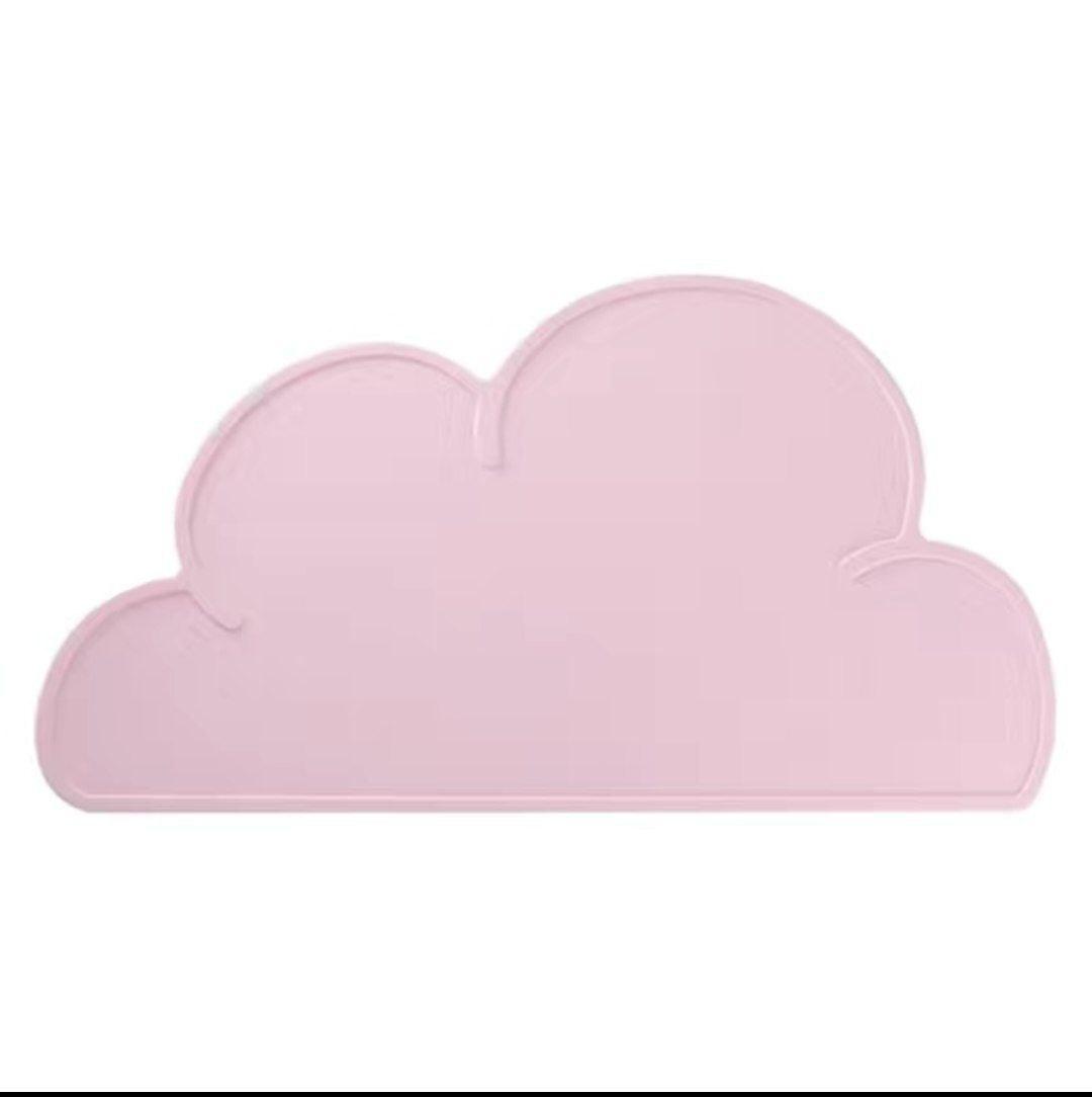 Silicone Cloud-Shaped Placemat for Kids – Heat Resistant Plate Mat for Dining & Nursing - ClubOn