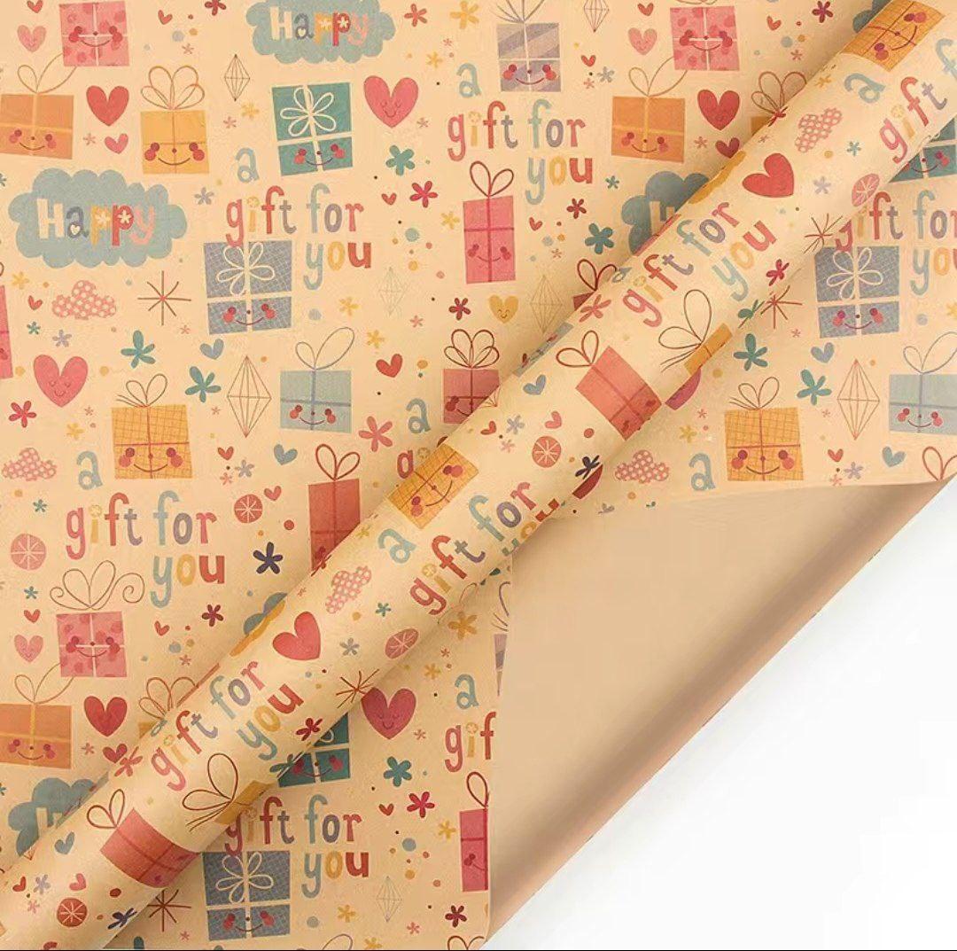 Gift Box Wrapping Paper – Birthday Craft Papers & Packaging - ClubOn