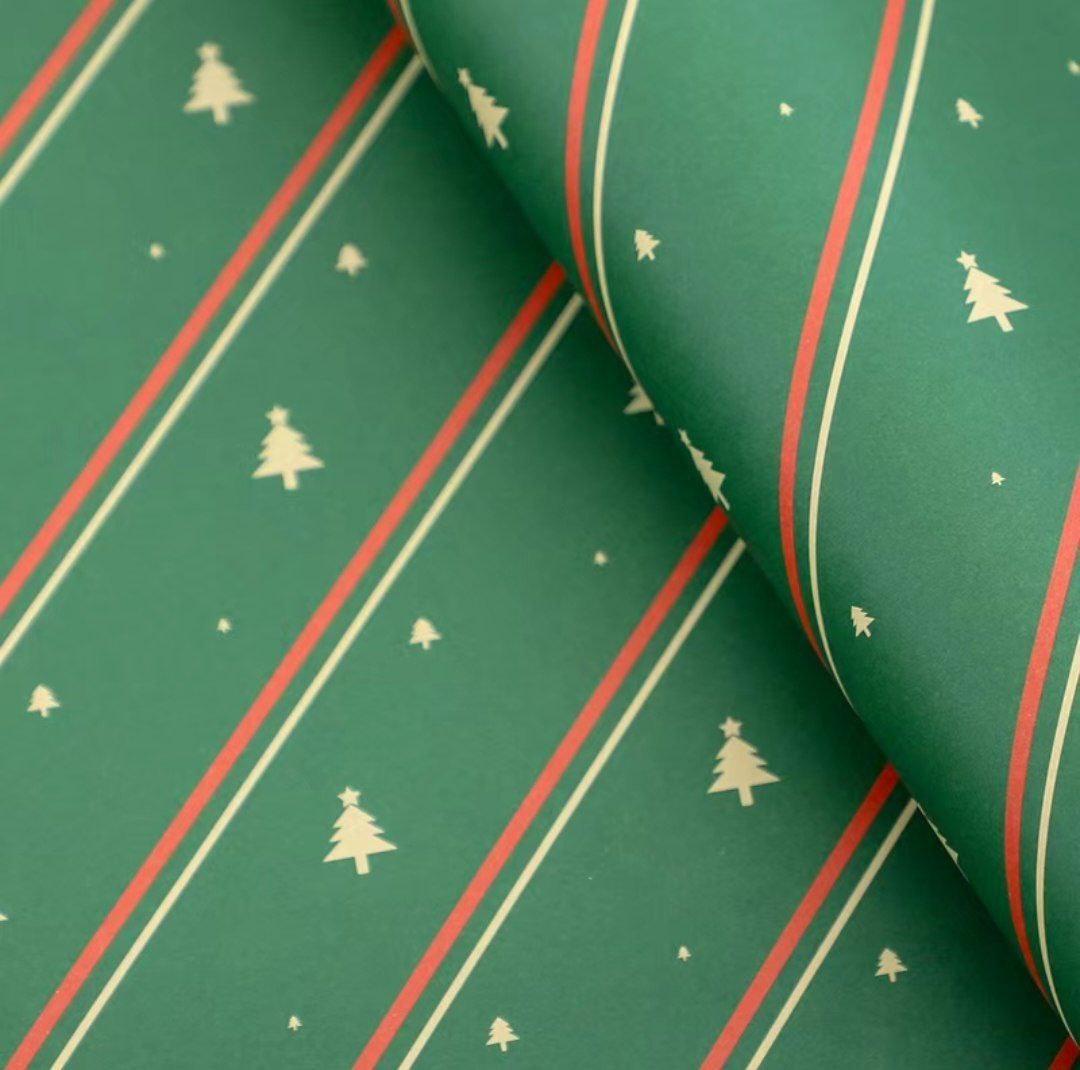 Christmas Gift Wrapping Paper – Festive Holiday & Birthday Wrap - ClubOn