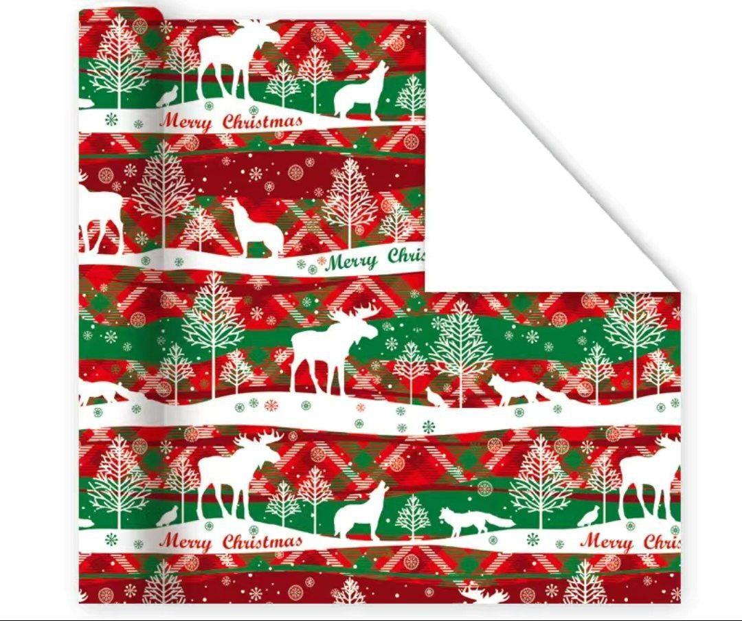 5PCS Christmas Wrapping Paper – Festive Gift Packaging Set - ClubOn