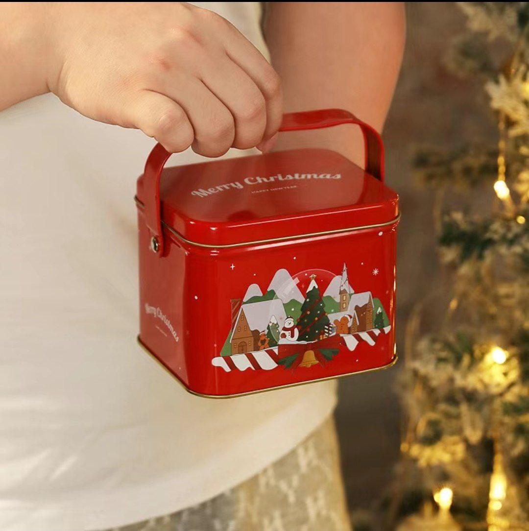 Ping An Fruit Packaging Tin Box - Christmas Gift Metal Box - ClubOn