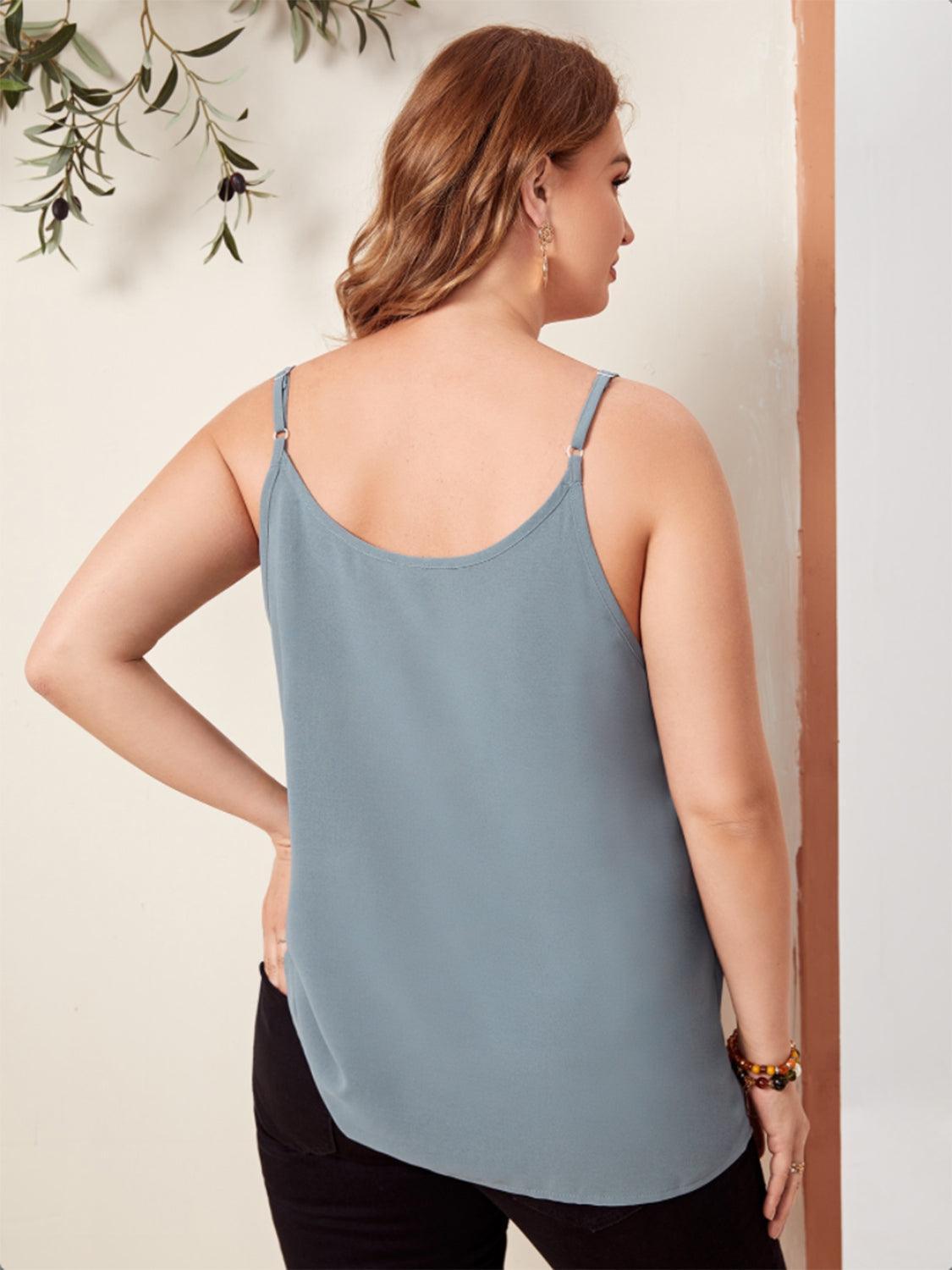 Plus Size Scoop Neck Cami - ClubOn
