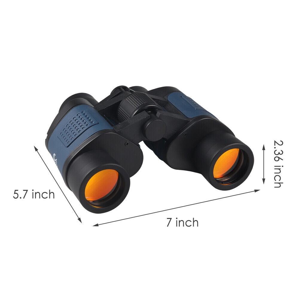 KingFurt 60x60mm Day and Night Vision Binoculars - ClubOn