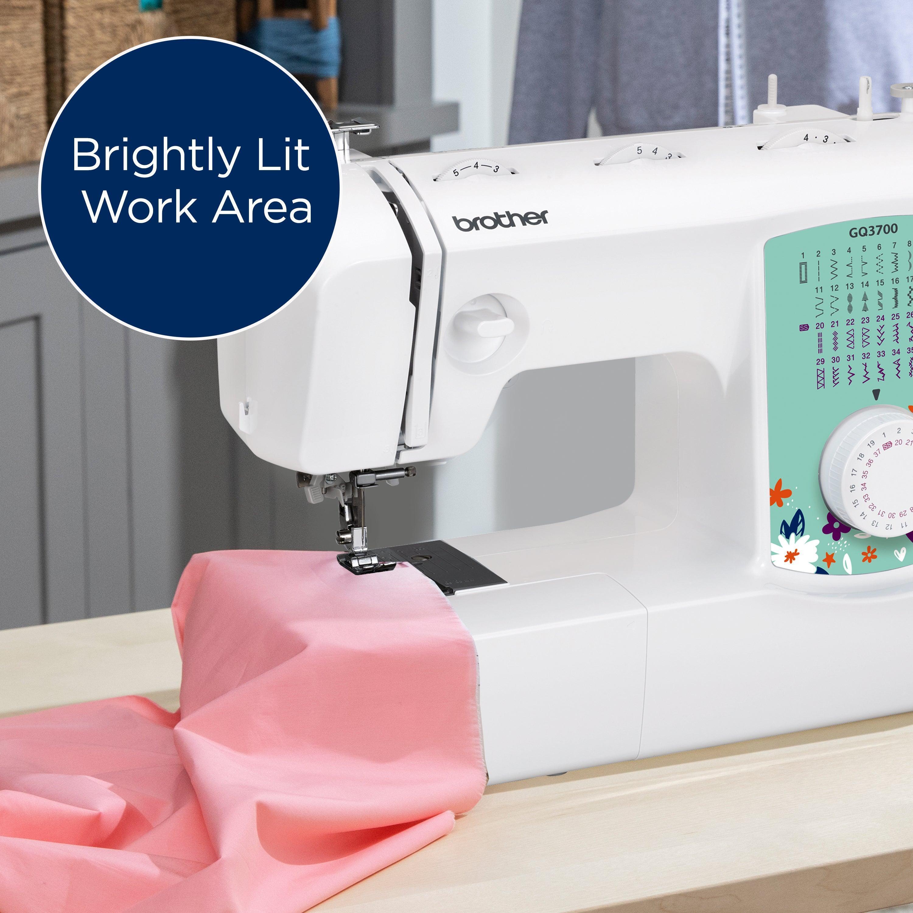Brother GQ3700 Sewing & Quilting Machine with Built-in Stitches & Wide Table - ClubOn