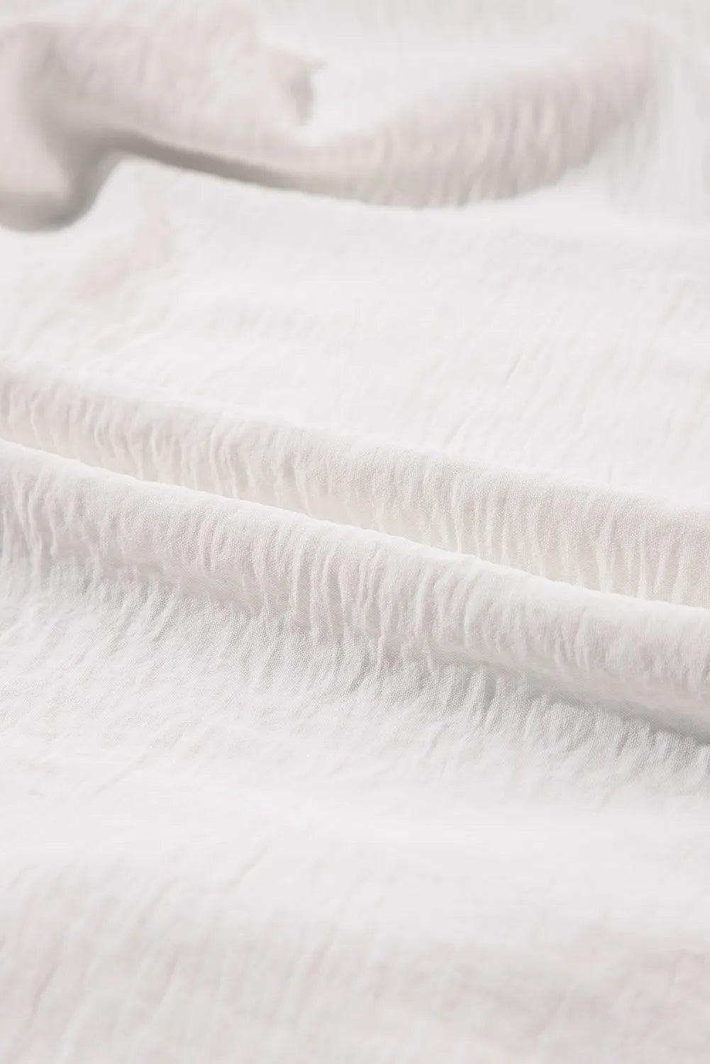 Collared Neck Short Sleeve Mini Dress - ClubOn