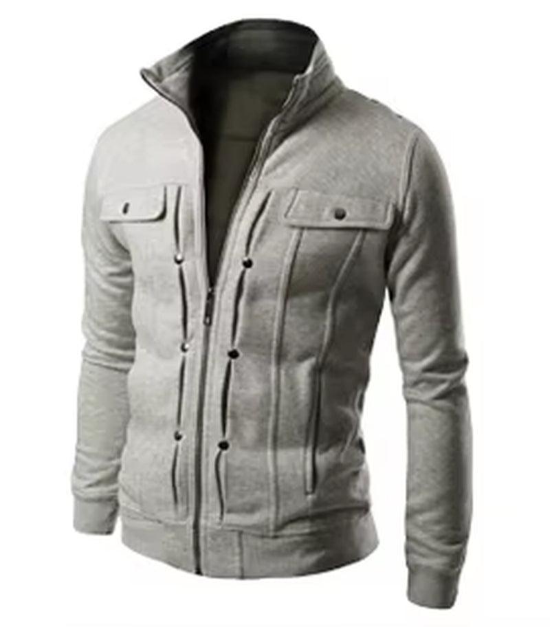 Men's Fleece Hoodie Cardigan - Hooded Pullover Sweatshirt Jacket - ClubOn