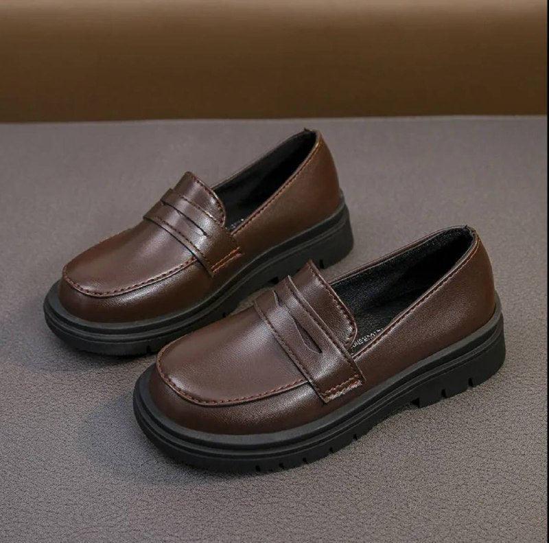 Children's Black Boys Uniform School Shoes – Fashionable & Soft - ClubOn