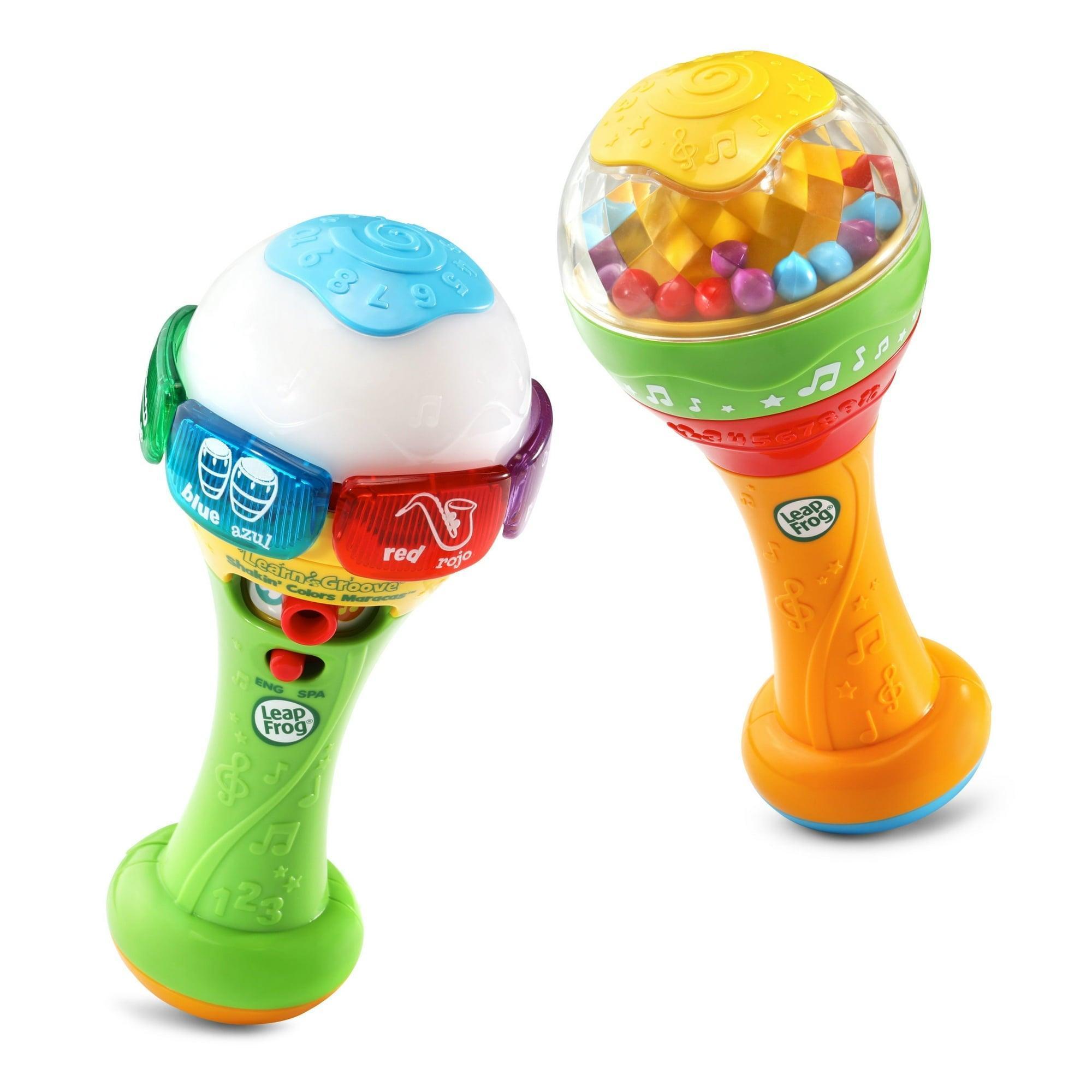 LeapFrog Learn and Groove Shakin' Colors Maracas, Musical Toy with Accessories, Baby & Toddler Toys - ClubOn