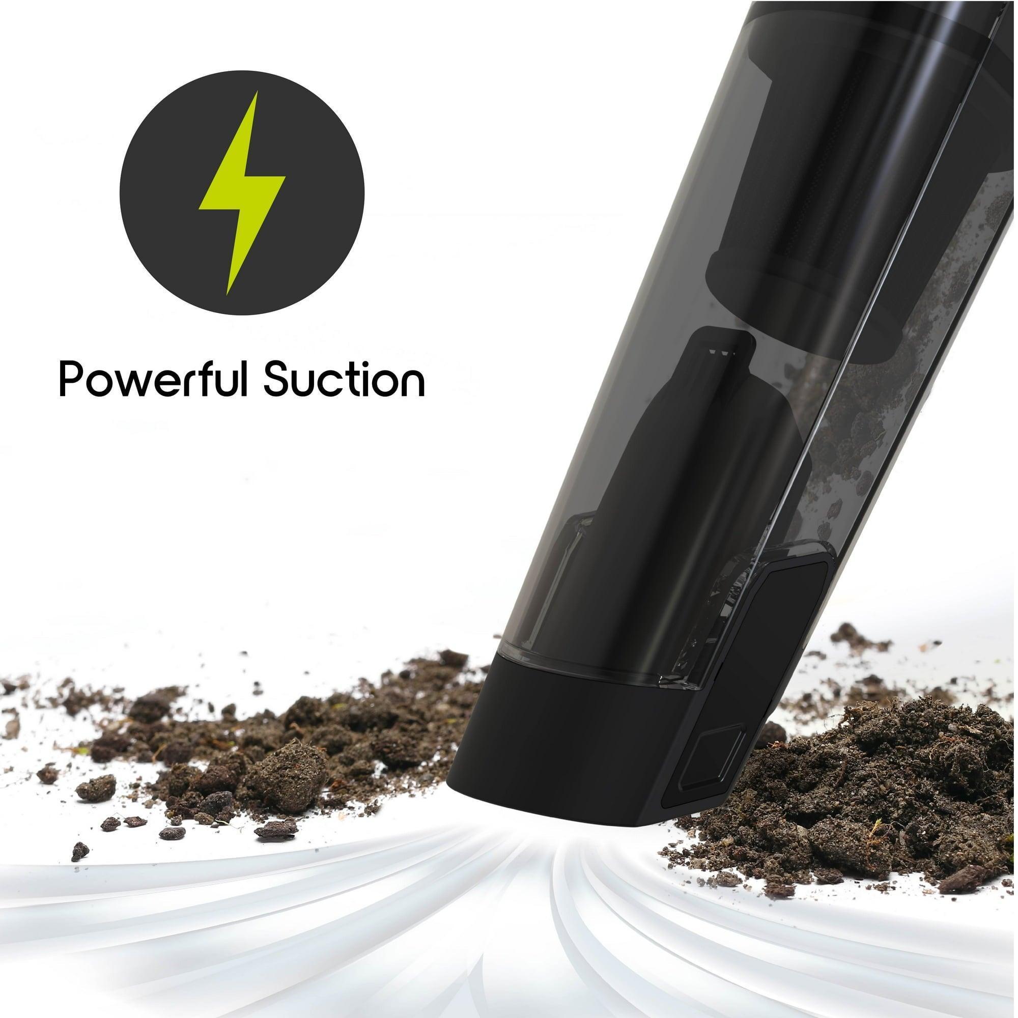 IonVac PowerMax Hand Vacuum, 5V Cordless Handheld Vacuum Cleaner with USB Charging & Multiple Attachments | Compact & Powerful - ClubOn