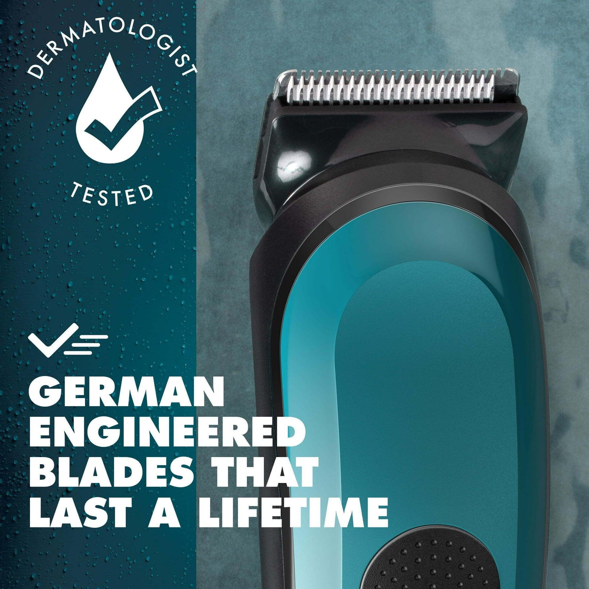 Gillette Intimate i3 Men's Pubic Hair Electric Trimmer for Men, Waterproof, Blue - ClubOn