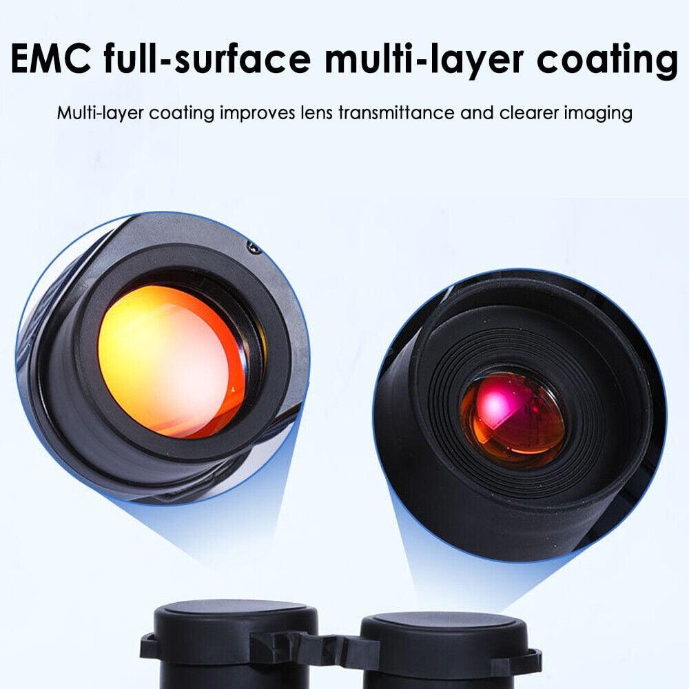 KingFurt 60x60mm Day and Night Vision Binoculars - ClubOn