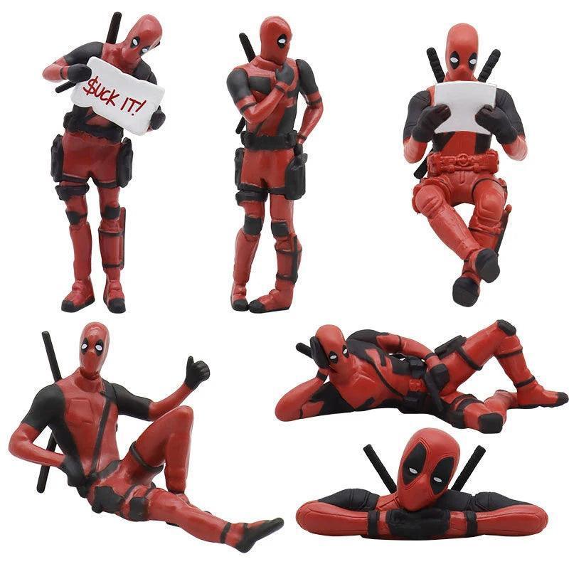 Deadpool Desk Decoration - 8cm X-MAN Cute Figure - ClubOn