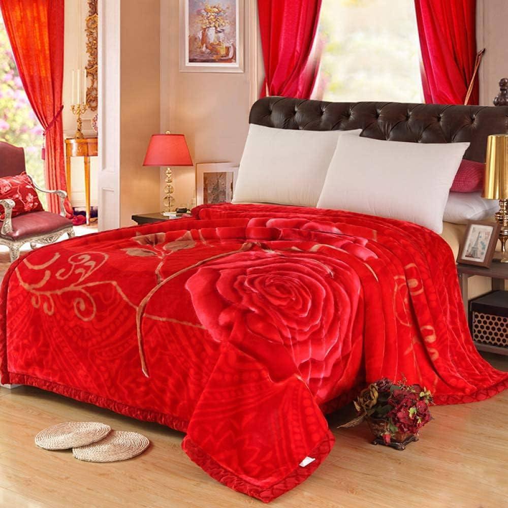 Raschel Thermal Blanket – Winter Double Blanket Bed Sheet - ClubOn