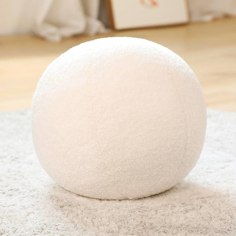 Round Ball Plush Toy – Soft Pillow, Prop, Cushion & Doll - ClubOn