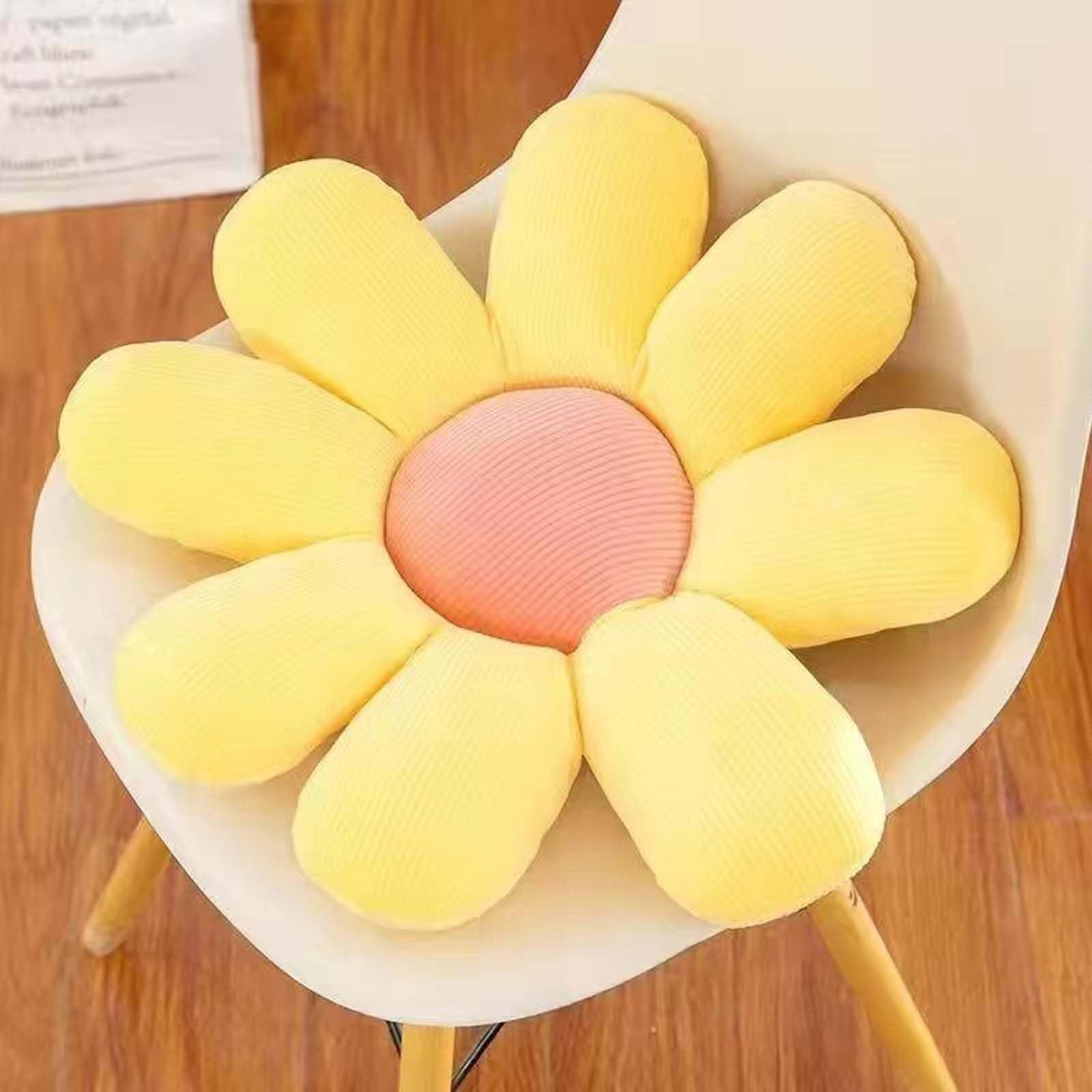 6 Styles Sunflower and Daisy Petal Cushions – Decorative Flower Pillows - ClubOn
