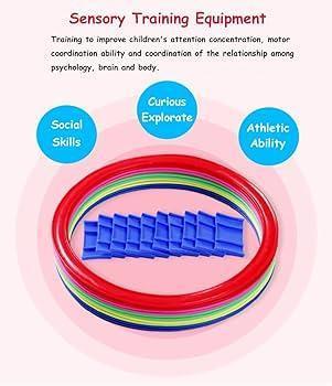 Kindergarten Hopscotch Teaching Aids – Children's Sensory Training & Physical Fitness Jump Equipment - ClubOn