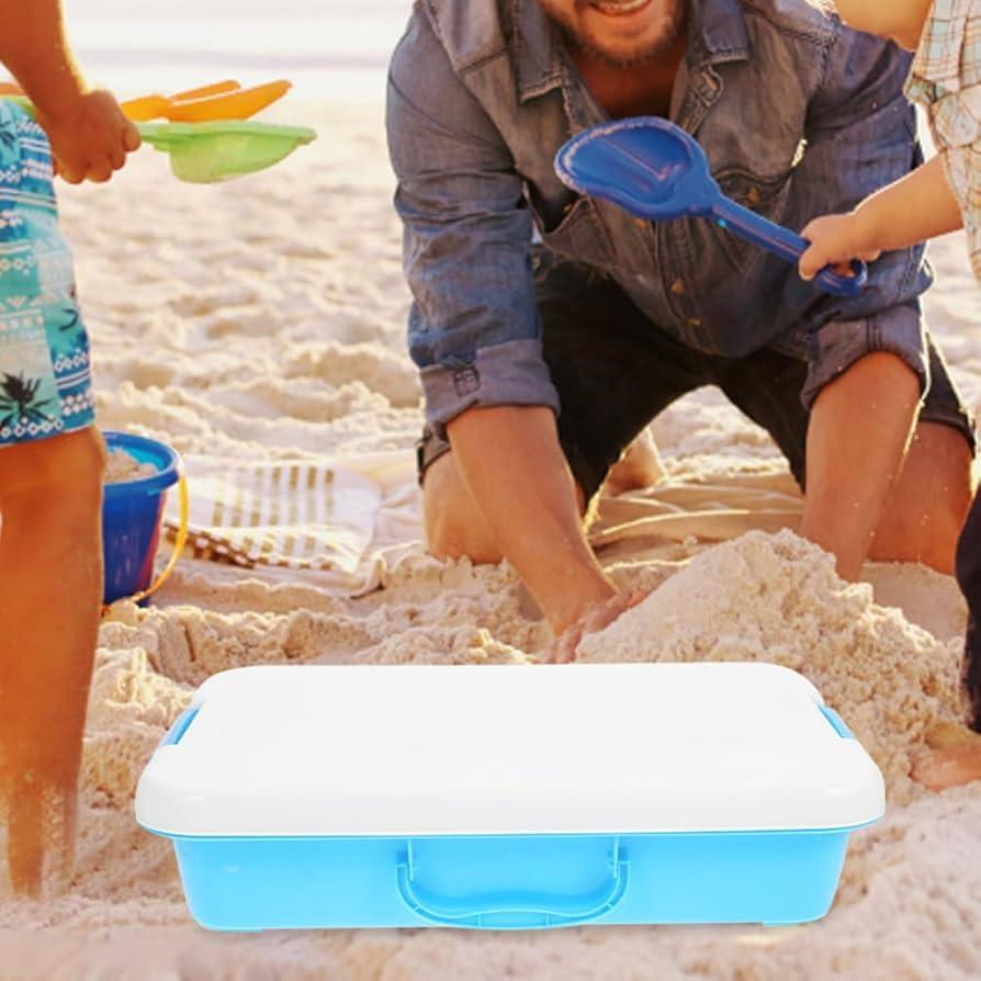 Portable Sand Table Storage Box - Sandbox Tray for Kids - ClubOn