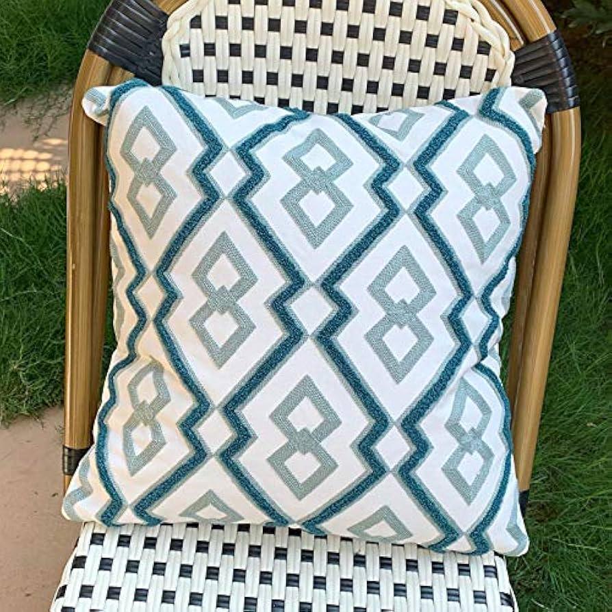 Decorative Embroidered Pillowcase – Elegant Sofa Cushion Cover - ClubOn