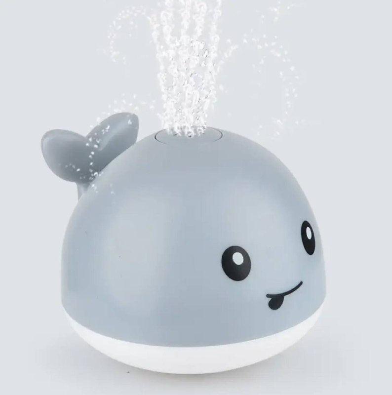 Light-Up Whale Bath Toy – Automatic Sprinkler for Babies - ClubOn