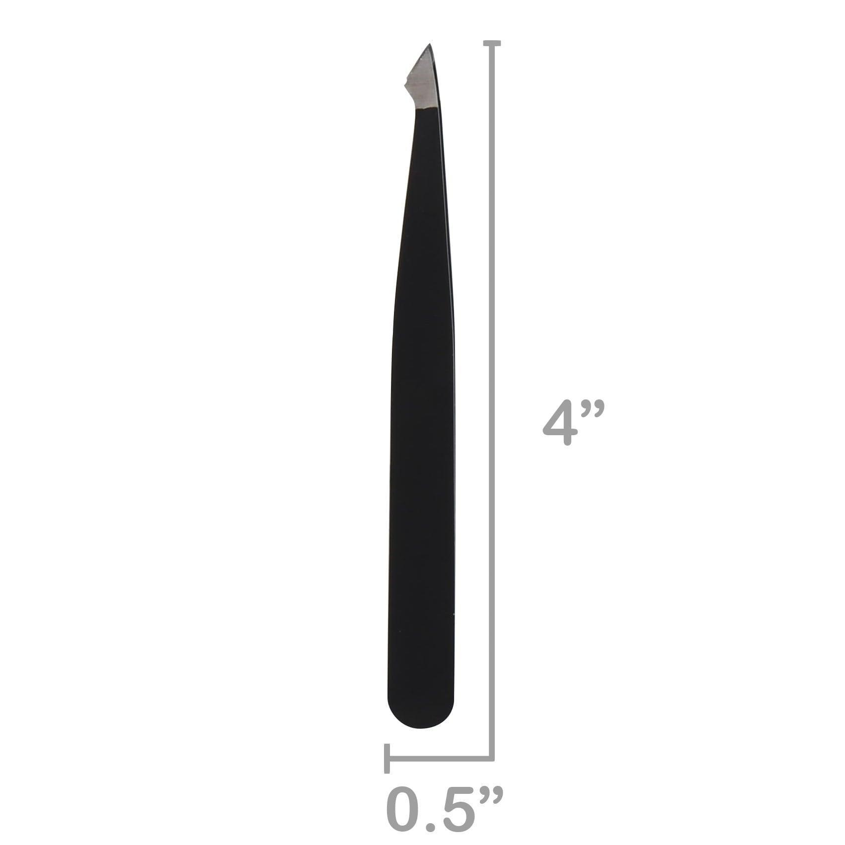Equate Stainless Steel Slanted Point Tip Tweezer - ClubOn