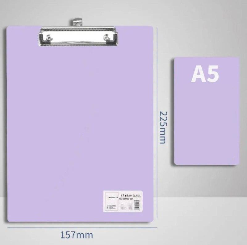 A5 Double-Sided File Folder Clipboard with Writing Pad - ClubOn