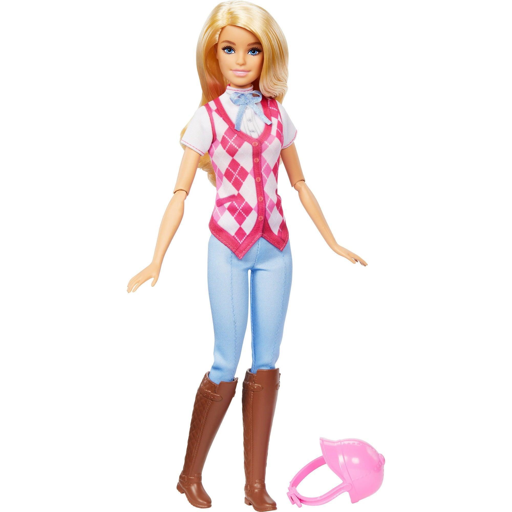 Barbie Mysteries: The Great Horse Chase Barbie “Malibu” Doll – Riding Clothes & Accessories - ClubOn