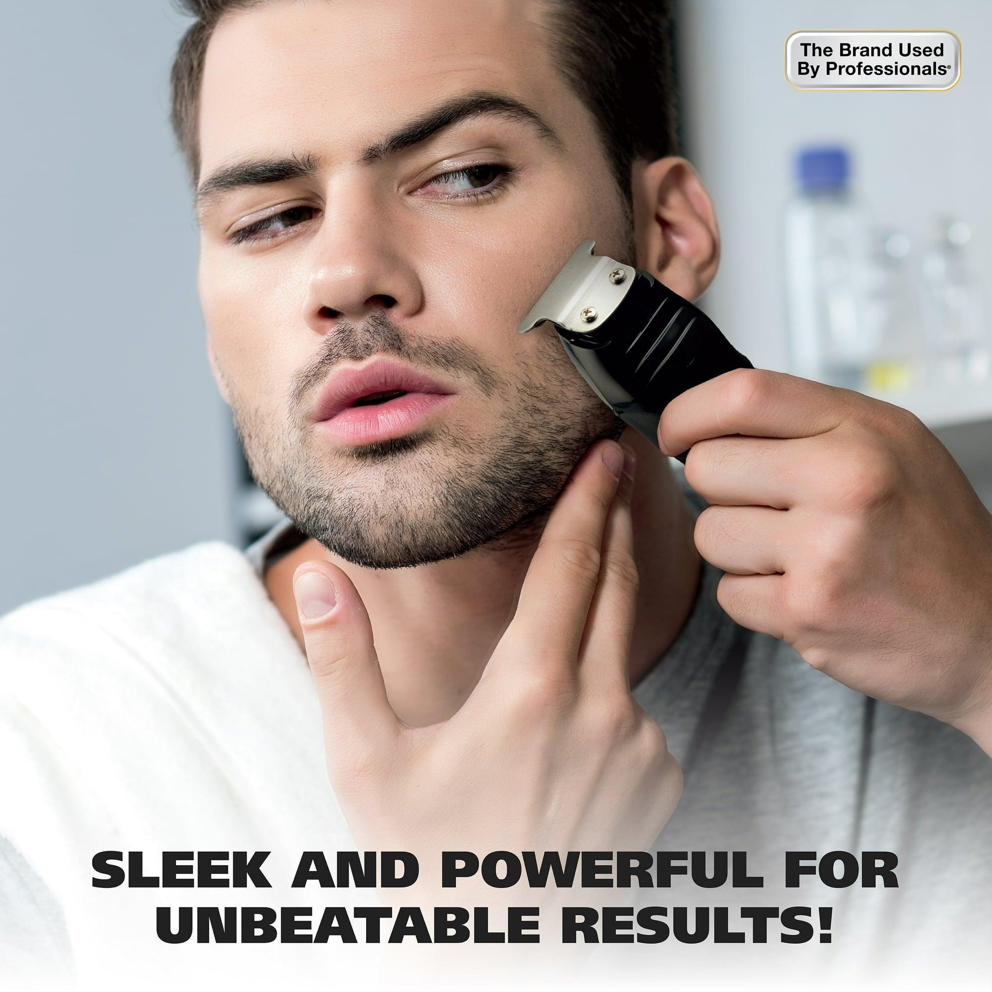 Wahl LifeProof Wet/Dry Rechargeable Lithium Ion Trimmer for Men, Black/Yellow, Model 9899 - ClubOn