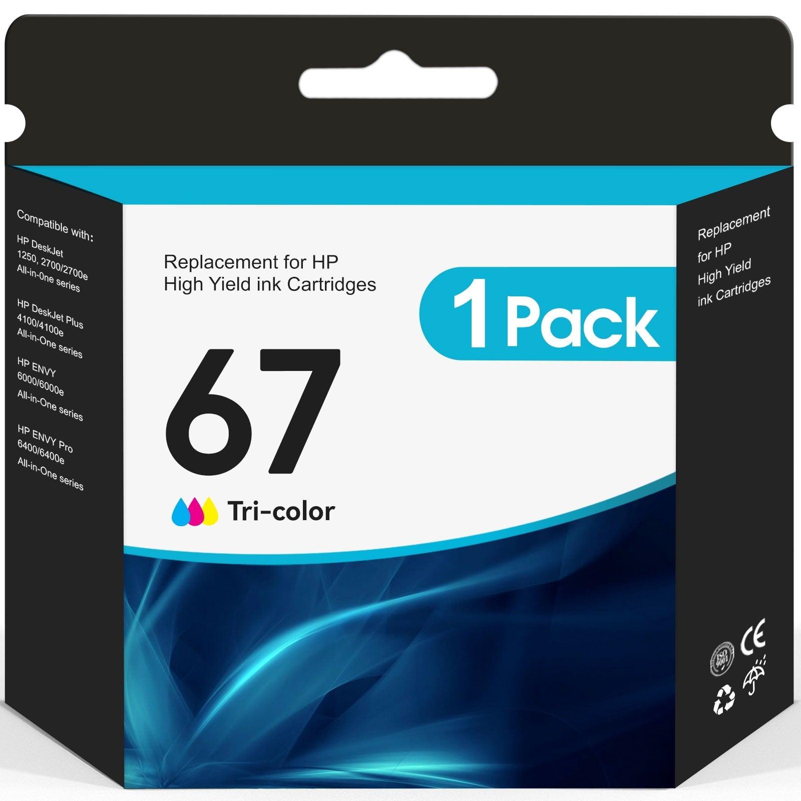 HP 67 Tri-color Ink Cartridge (1 Pack) for HP 67/67XL - ClubOn