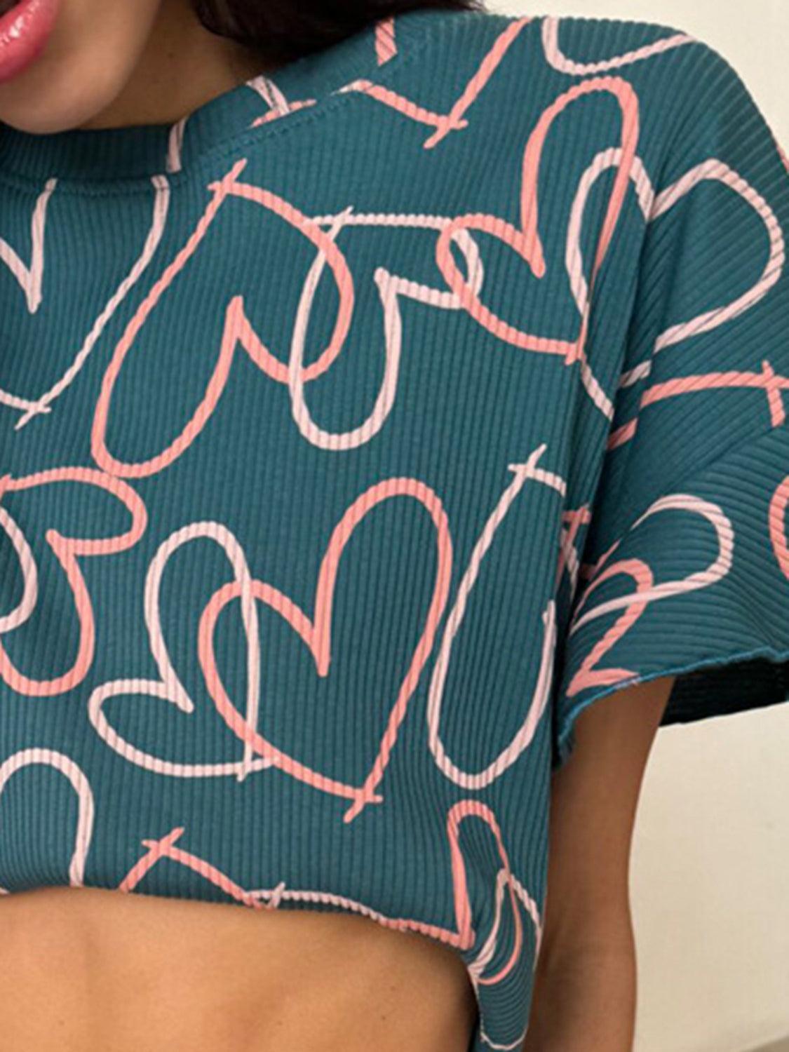 Ruffled Two-Piece Set – Chic and Comfortable - ClubOn